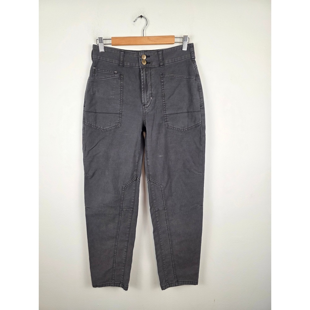 Pilcro and the Letterpress Charcoal Gray High Rise Utility Pants Size 27